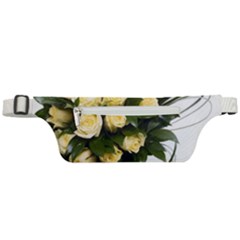 Bouquet Flowers Roses Decoration Active Waist Bag