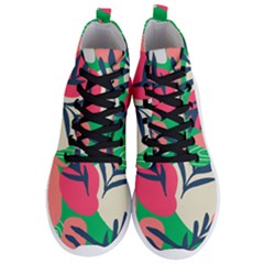 Colorful Fruits Women s  High Top Sneakers by helloshirt