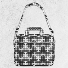 Pattern Vector Halftone Wallpaper Macbook Pro 13  Shoulder Laptop Bag  by Pakjumat