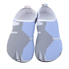 Achievement Success Mountain Clouds Men s Sock-style Water Shoes by Modalart