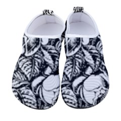 Roses Bouquet Flowers Sketch Men s Sock-style Water Shoes by Modalart