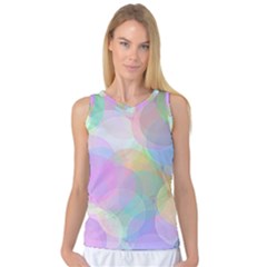 Abstract Background Texture Women s Basketball Tank Top