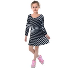 Concept Graphic 3d Model Fantasy Kids  Long Sleeve Velvet Dress by Ravend