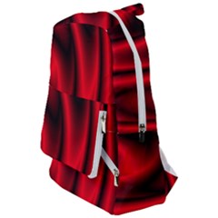 Background Red Color Swirl Travelers  Backpack by Ravend