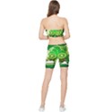 Kiwi Fruit Vitamins Healthy Cut Stretch Shorts and Tube Top Set View2