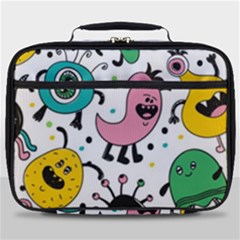 Funny Monster Pattern Full Print Lunch Bag by Pakjumat