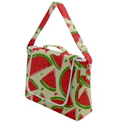 Cute Watermelon Seamless Pattern Box Up Messenger Bag by Pakjumat