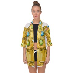 The Infinity Gauntlet Thanos Open Front Chiffon Kimono