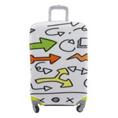 Desktop Pattern Art Graphic Design Luggage Cover (small) by Hannah976