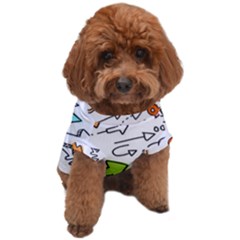 Desktop Pattern Art Graphic Design Dog T-shirt by Hannah976