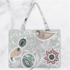 Peisles Pattern Module Design Zipper Medium Tote Bag by Hannah976