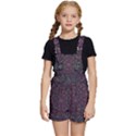 Mandala Neon Symmetric Symmetry Kids  Short Overalls View1