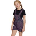 Mandala Neon Symmetric Symmetry Kids  Short Overalls View2