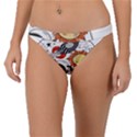 Astronaut Drawing Planet Band Bikini Bottoms View1