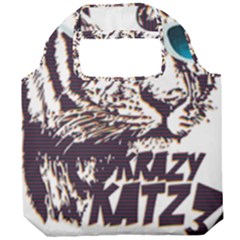 Krazy Katz 3d Tiger Roar Animal Foldable Grocery Recycle Bag by Sarkoni