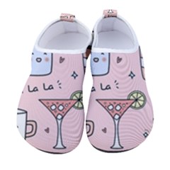 Drink Cocktail Doodle Coffee Men s Sock-style Water Shoes by Apen