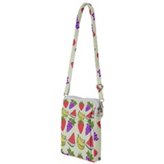 Fruits Pattern Background Food Multi Function Travel Bag by Apen