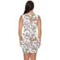 Pattern Design Art Decoration Draped Bodycon Dress View4