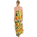 Fruits Fresh Sweet Pattern Cami Maxi Ruffle Chiffon Dress View2