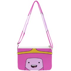 Adventure Time Princess Bubblegum Double Gusset Crossbody Bag by Sarkoni