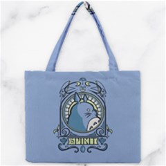 Drawing Illustration Anime Cartoon My Neighbor Totoro Mini Tote Bag by Sarkoni