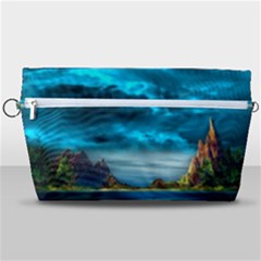 Artistic Fantasy Psychedelic Handbag Organizer by Sarkoni