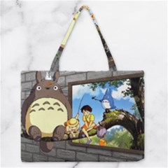 My Neighbor Totoro Zipper Medium Tote Bag by Sarkoni