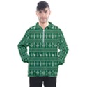 Wallpaper Ugly Sweater Backgrounds Christmas Men s Half Zip Pullover View1