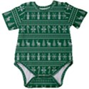 Wallpaper Ugly Sweater Backgrounds Christmas Baby Short Sleeve Bodysuit View1