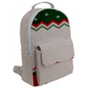 Merry Christmas Happy New Year Flap Pocket Backpack (Large) View2