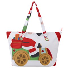 Christmas Santa Claus Full Print Shoulder Bag