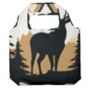 Deer Wildlife Nature Premium Foldable Grocery Recycle Bag View1