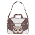 Owl Bird Feathers MacBook Pro 16  Shoulder Laptop Bag View2