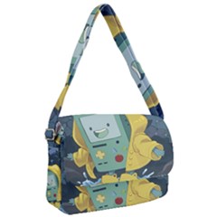 Cartoon Bmo Adventure Time Courier Bag by Bedest