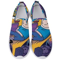 Adventure Time Finn  Jake Marceline Men s Slip On Sneakers by Bedest