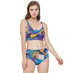 Adventure Time Finn  Jake Marceline Frilly Bikini Set