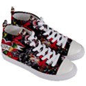 Graffiti Tatoo Skate Art Boom Women s Mid-Top Canvas Sneakers View3