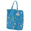 About Space Seamless Pattern Giant Grocery Tote View2