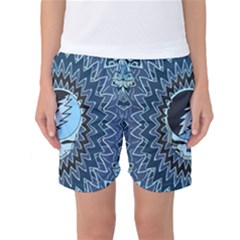 Grateful Dead Butterfly Pattern Women s Basketball Shorts by Bedest