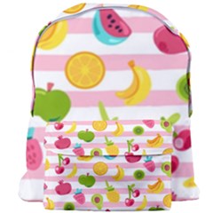 Tropical Fruits Berries Seamless Pattern Giant Full Print Backpack by Ravend