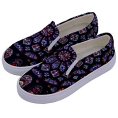 Photos Chartres Rosette Cathedral Kids  Canvas Slip Ons