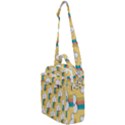 American Golden Ancient Totems Crossbody Day Bag View1