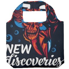 Make Devil Discovery  Foldable Grocery Recycle Bag by Saikumar