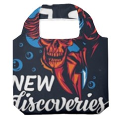 Make Devil Discovery  Premium Foldable Grocery Recycle Bag by Saikumar