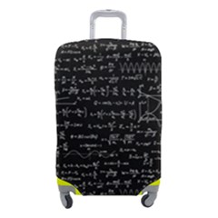 Math Equations Formulas Pattern Luggage Cover (small) by Ravend