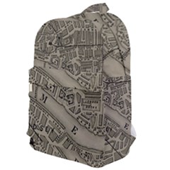 Vintage London Map Classic Backpack by Cendanart