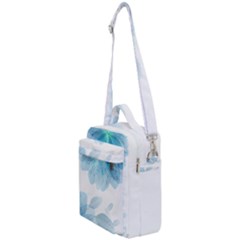 Blue-flower Crossbody Day Bag by saad11