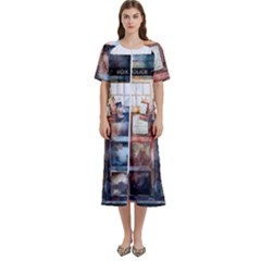 Tardis Doctor Who Women s Cotton Short Sleeve Night Gown