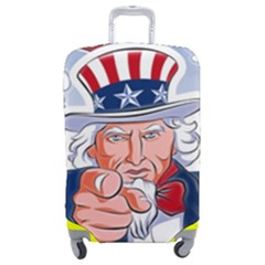 Independence Day United States Of America Luggage Cover (medium) by Ket1n9