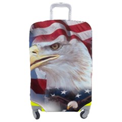 United States Of America Images Independence Day Luggage Cover (medium) by Ket1n9